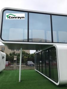 Conrayn doppio strato di <span class=keywords><strong>casa</strong></span> <span class=keywords><strong>casa</strong></span> Di Lusso piccolo portatile baccelli cabina Modulare ready made case prefabbricate off grid si basa - Product Image 5