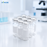 Flacon en verre borosilicate XINDE de 1 ml à 20 ml avec bouchon septum en PTFE/silicone, flacon vide pour sérum, pour infusion pharmaceutique