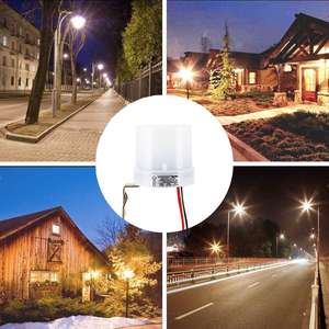 Interrupteur photoélectrique inductif automatique de commande d'éclairage CNRIYA 10A pour lampadaire, tension 105-305V, indice de protection IP54/IP44 - Product Image 5