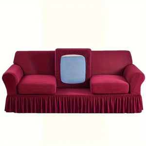 Juego <span class=keywords><strong>de</strong></span> 2/3/4 Piezas <span class=keywords><strong>de</strong></span> <span class=keywords><strong>Fundas</strong></span> <span class=keywords><strong>de</strong></span> Sofá Elásticas, Protector <span class=keywords><strong>de</strong></span> Muebles para Dormitorio, Oficina, Sala <span class=keywords><strong>de</strong></span> Estar, Decoración del Hogar, Cubre Sofá - Product Image 3