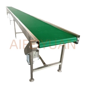 Công nghiệp vành đai băng tải máy tự động PVC cấp thực phẩm màu xanh lá cây Polyurethane cho dây chuyền lắp ráp hàng hóa phân loại phân nhánh con lăn - Product Image 4