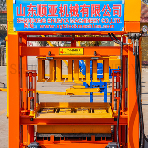 Động cơ diesel thủy lực bê tông Máy làm gạch QT4-30 Máy làm gạch - Product Image 4