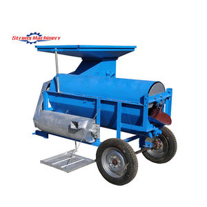 Nueva Cosechadora de Semillas de Calabaza y Sandía de Alto Rendimiento, Componentes Centrales de Rodamientos y Engranajes, Motor Diésel de 18HP, Capacidad de 200-250kg/h - Product Image 1