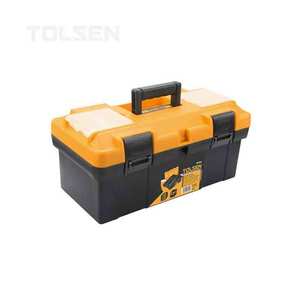 TOLSEN 80201 Industrial 1.5kgs Heavy Duty Mechanic <strong>Stackable</strong> Plastic <strong>Tool</strong> <strong>Box</strong> Without <strong>Tools</strong> - Product Image 1