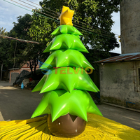 Sapin de Noël gonflable en PVC, sapin de Noël géant gonflable, décorations de Noël d'extérieur pour les fêtes de Noël