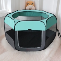 Boîte de reproduction pour chiens et chats toutes saisons, entièrement fermée, modèle Teddy de taille moyenne GL006, respirante, pour usage intérieur