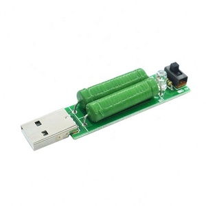 Resistencia de Carga Mini USB con Puerto USB, Medidor Digital de Corriente y Voltaje 2A/1A con Interruptor, LED Verde 1A / LED Rojo 2A - Product Image 5