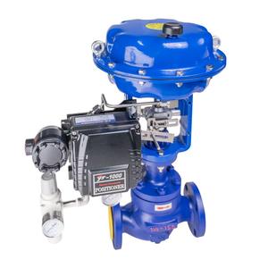 Válvula de Control de Diafragma de Agua 4-20mA, Válvulas de Control Neumáticas de Alta Resistencia Blue Dresser - Product Image 1
