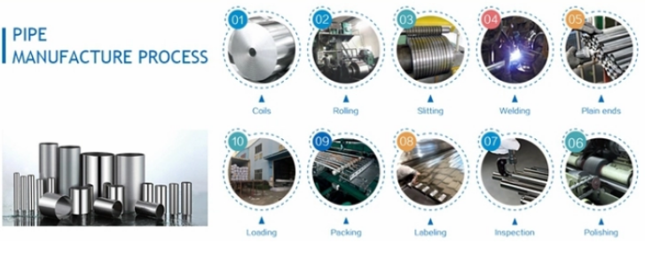 Steel Pipe Copper Nickel Alloy Seamless Distiller Tubes CuNi 90 Straight Copper Pipe