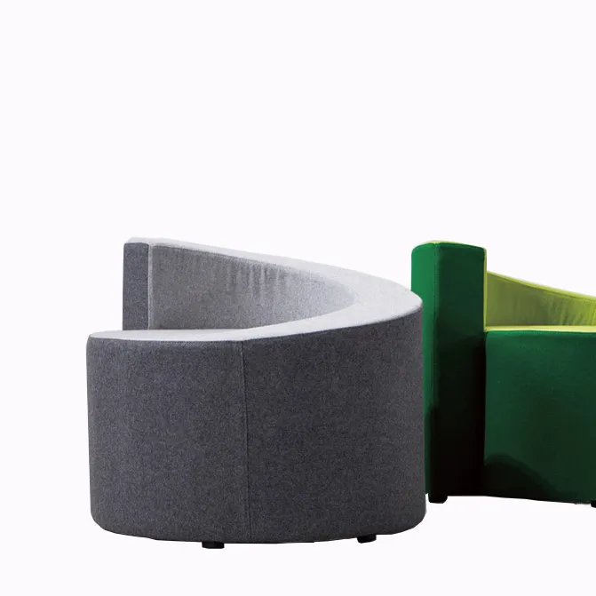 Großhandel ein Sitz Möbel runde Form einzelne Freizeit stühle Lounge moderne bunte Sofa