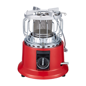 Mini Calentador y <span class=keywords><strong>Estufa</strong></span> <span class=keywords><strong>de</strong></span> <span class=keywords><strong>Gas</strong></span> Portátil Redonda Moderna para Exteriores con Protección Contra Sobrecalentamiento <span class=keywords><strong>de</strong></span> Malla <span class=keywords><strong>de</strong></span> Acero Densa para Uso en Interiores/Exteriores - Product Image 5