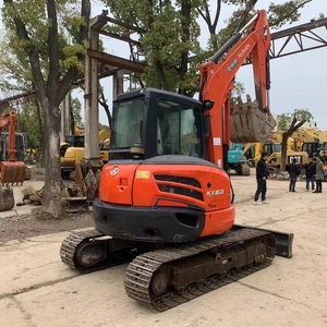 Mini-excavatrice Kubota 163 d'occasion à bas prix, 6,3 tonnes, matériel agricole, CE/EPA, mini-excavatrice d'occasion, excavatrice d'occasion à vendre - Product Image 3