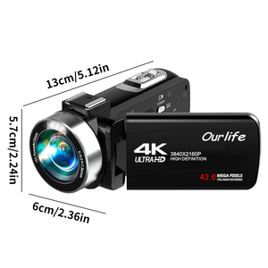 Portable 1080p Mini appareil photo numérique à usage unique <span class=keywords><strong>Film</strong></span> jetable étanche caméras vidéo sécurité 4K professionnel Wifi - Product Image 2