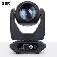 Luz Móvil de Haz de 260W YODN 260W 2.3 °   Luz de haz DMX de 16 canales para escenario, ideal para DJ, discotecas, conciertos y eventos.