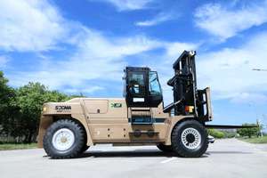 Carretilla elevadora eléctrica con batería de litio, camiones eléctricos de alta resistencia, carretilla elevadora grande, contenedor de 25 toneladas, manejador de energía limpia - Product Image 2