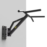 Rak Pull-Up Dip Push-Up Wellshow dengan Desain Terpisah yang Dipasang di Dinding, Peralatan Fitness
