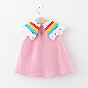 Productos Más Vendidos, Vestido de Baile Latino de Algodón con Cuello de Dibujos Animados para Niñas, Estilo Princesa, de China - Product Image 2
