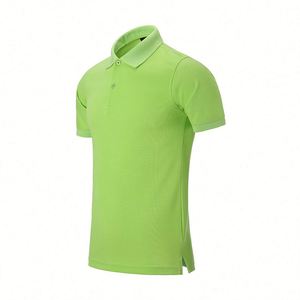 Premium Biodegradable Custom Logo Printing Soft Fabric Mix Colors 190G Spandex Tees Orange School Polo <b>Shirts</b> - Product Image 6