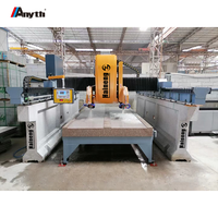 Enrutador CNC de curva Diy, perfil automático de borde de piedra, máquina cortadora de perfiles de granito de mármol de doble haz