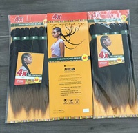 Prix d'usine 38" 4X Cheveux à tresser Yaki pré-étirés, Cheveux à tresser Jumbo, Extensions à tresser naturelles, Cheveux à tresser Ez