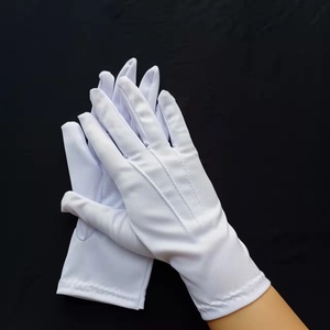 Demi-doigt personnalisé respirant église Regalia blanc coton broderie franc-maçon maçonnique 5017 haute qualité - Product Image 5