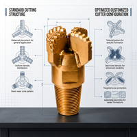 Drillsoltek 2026 OEM PDC Drag Bit Manufacturer Custom PDC Drill Bit for Drilling Contractors