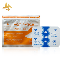 Patch antidouleur chaud pour les douleurs musculaires, efficace pour apaiser les douleurs au dos, aux épaules, au cou et aux articulations, longue durée