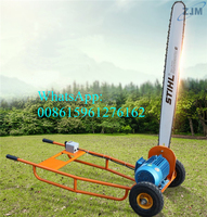 CE moteur électrique/essence/Diesel, scie à bois, scie à chaîne, scie à bois, coupe directe fabricant