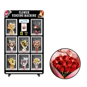 Système intelligent de distributeur automatique de fleurs sans personnel, type mini-bac à fleurs, vente en gros - Product Image 4