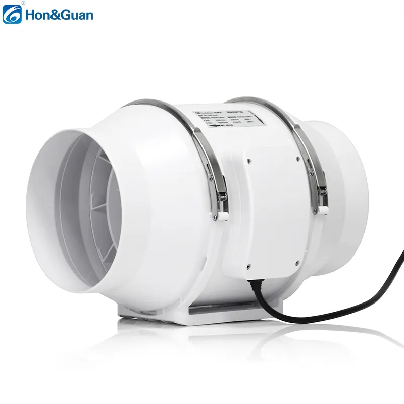 Hon & Guan 110V 220V Bảo tồn năng lượng & mạnh mẽ thông gió xách tay ống thông gió quạt cho hydroponics