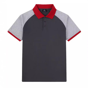 <span class=keywords><strong>Polo</strong></span> da Golf Casual da Uomo a Maniche Corte <span class=keywords><strong>con</strong></span> Design Traspirante ODM, Tinta Unita, per Uomini Maturi, Taglie fino alla 4XL - Product Image 1