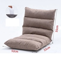 Meilleure vente chaise de sol japonaise canapé paresseux pliant en tissu tatami canapé paresseux fauteuil de détente