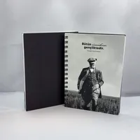 Carnet A5 Be Online Atatrk Série Spéciale, 160 pages, ligné, couverture rigide, impression personnalisée, usage bureau et scolaire, matériau PU