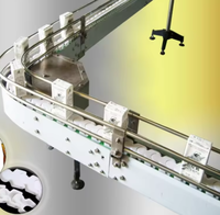 1700 chaîne en plastique multi flexible boîtier chaînes de convoyeur chaîne en plastique de quille