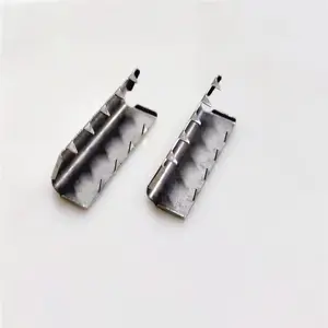 Metal Stopper Cord Ends Aglet Clip For Bracelet Rope Bag Apparel Parts Accessories Plating Stainless Steel Sustainable