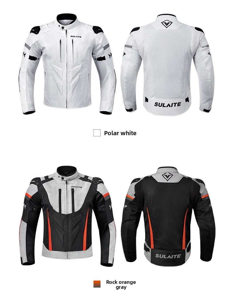SULAITE Custom Breathable Women Motorcycle Jacket with Armor