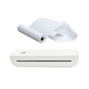 Papel Térmico 210x30mm Blanco Para Uso Doméstico Estudiantes de Primaria 200 Hojas por Rollo - Product Image 3