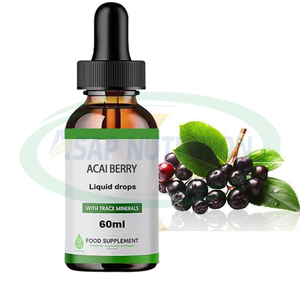 Huile de baies d'açai naturelle, complément alimentaire, huile de baies d'açai pour les soins de la peau, soins capillaires - Product Image 1