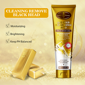 Gel Limpiador Facial Profundo del Fabricante, Iluminador e Hidratante con Oro, Ácido Hialurónico y Colágeno para Adultos, 100 ml - Product Image 2