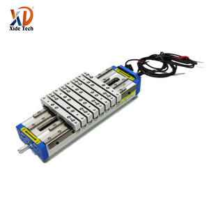 โมดูลเชิงเส้นแบบปรับระยะได้ ขายตรงจากโรงงาน มอเตอร์สไลด์หลายสถานี กลไกแรงบิด ลูกปืนอะลูมิเนียมเกรดอากาศยาน - Product Image 2