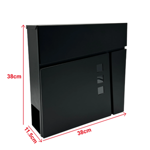 Почтовый ящик из нержавеющей стали нестандартной формы, настенный, водонепроницаемый, декоративный, для улицы, прямые продажи от производителя, высокое качество - Product Image 4