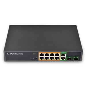 PSE1008GS-AI SDAPO 8 porte Ethernet veloci da 10/100Mbps 2 Gigabit <span class=keywords><strong>TP</strong></span>/SFP porte POE <span class=keywords><strong>Switch</strong></span> - Product Image 4