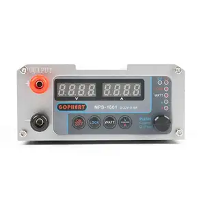 NPS-1601 New Version Laboratory DIY Adjustable Digital Mini Switch DC Power Supply WATT With Lock Function 32V 5A