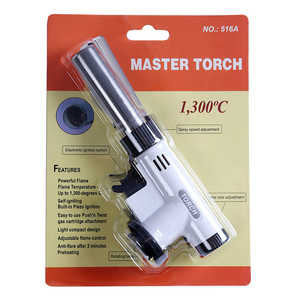 Antorcha de Gas Portátil para Acampar al Aire Libre, Quemador de Gas Butano para Calentar y Soldar, para Acampar al Aire Libre, Barbacoa, Quemador de Pulverización - Product Image 3