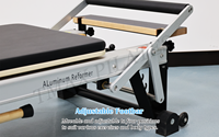 Studio Pilates Tmax Cama De Pilates, Reformer Pilates dengan Torre Aluminium, Reformer Pilates dengan Per Pegas Jerman, Logo Custom untuk Grosir, Bersertifikasi CE ISO
