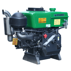 Moteur diesel refroidi par eau, monocylindre, petit moteur de 15 chevaux, à démarrage manuel, refroidi par eau - Product Image 1