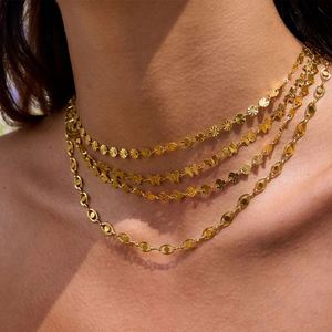 Collar de Mariposa Elegante y Moderno, Antideslustre, de Acero Inoxidable, Chapado en Oro de 14k y 18k, para Novias - Product Image 1
