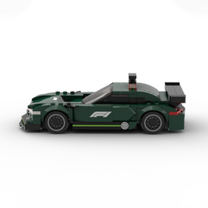 Set de Construcción de Bloques de Ensamblaje DIY, Modelo de Coche de Carreras Clásico Vantage, Modelo de Coche de Seguridad - Product Image 3