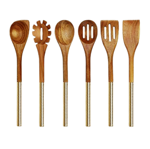 Idealkitchen Small Premium Silicone Spatula Set 5 Heat Resistant Non-Stick Flexible Dishwasher Safe Hand Wash Only Kitchen - Product Image 1