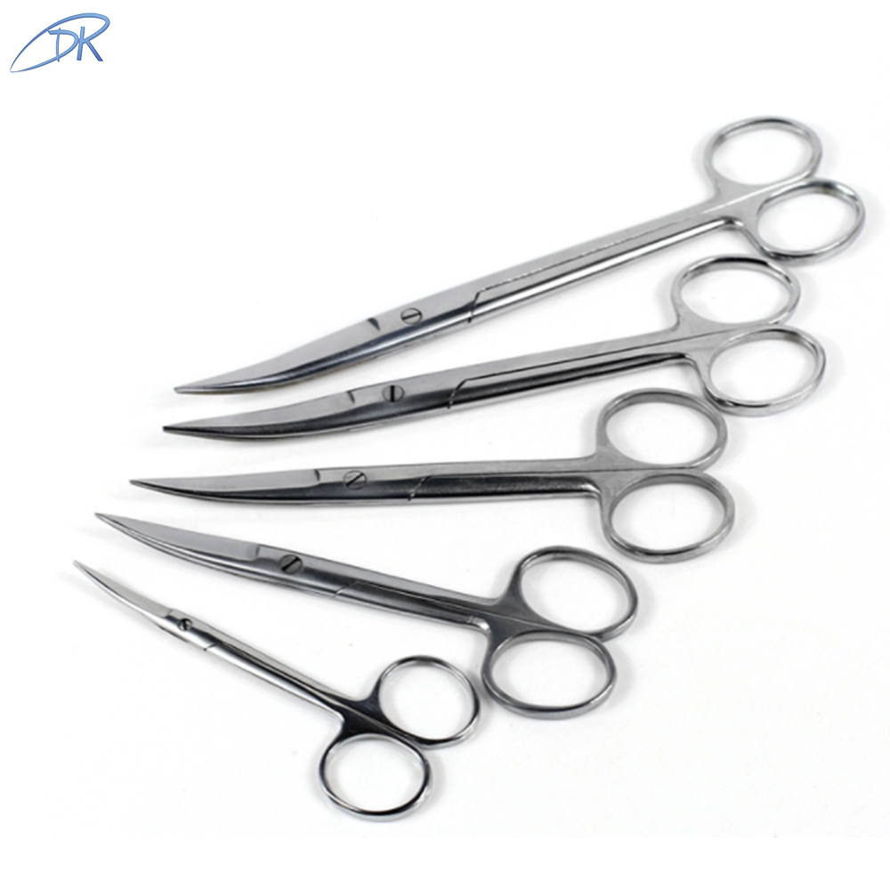 High quality needle holder scissors combination tungsten carbide surgical needle holder medical dental scissors